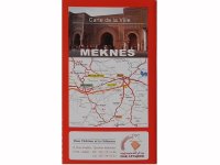地図５ carte de la ville meknes